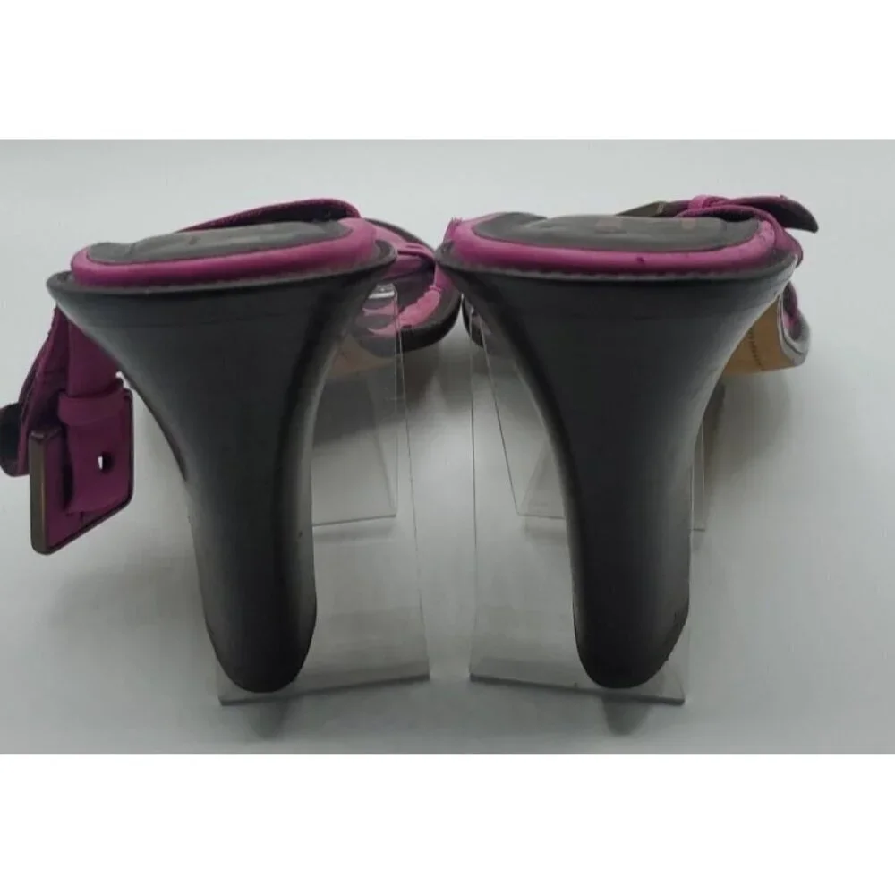 DONALD J PLINER Mountains of Italy Fuschia Pink Vianna Sandal Size 8M